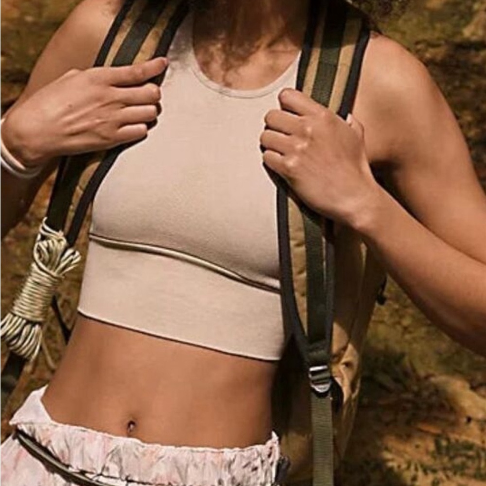 Free People Movement Ivory Combo In The Wild shorts❤️ - Picture 8 of 9